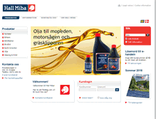 Tablet Screenshot of hallmiba.com
